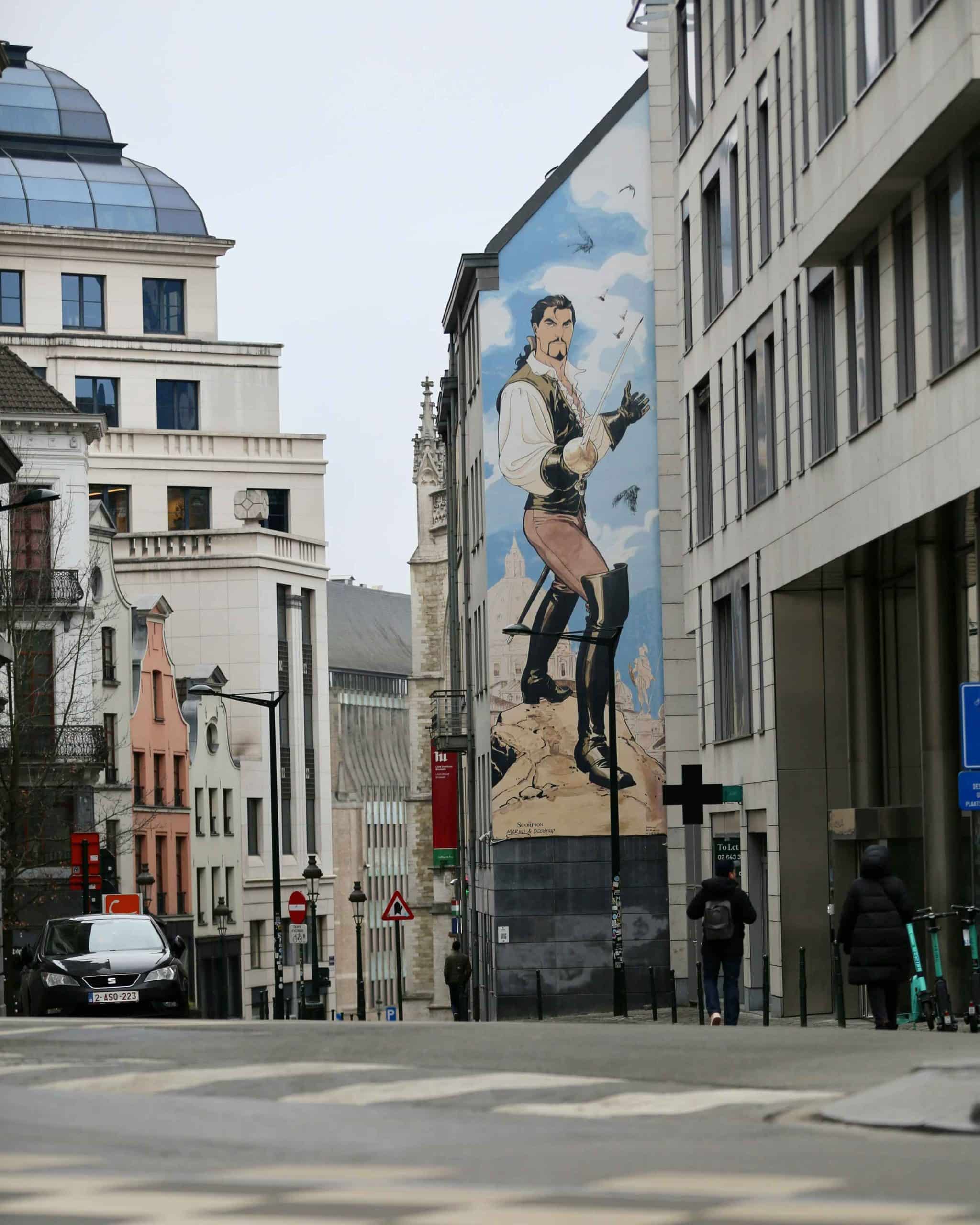 Tegneseriestien i Brussel